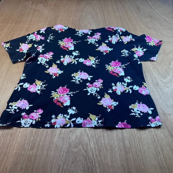 Charter Club Tops - Charter Club Floral Pima Cotton Top Womens 2X Spring Summer Tee